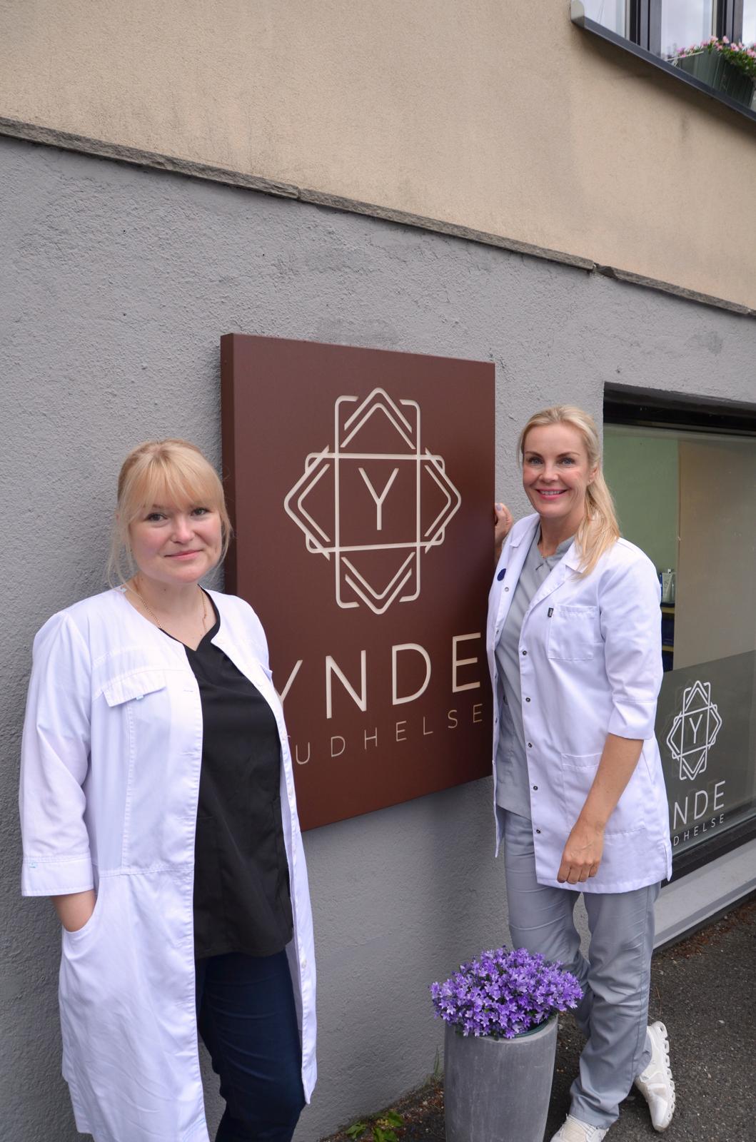 Teamet hos Ynde Hudhelse